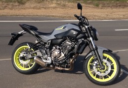 Motorradführerschein der Klasse A2 mit der Yamaha MT 07 in der Fahrschule Dirk Pätzold in Schwerin oder Wittenförden